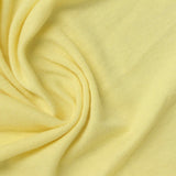 Cotton Polyester Rib Knit Fabric, 195 gsm, 165 cm — Yellow — photo 3