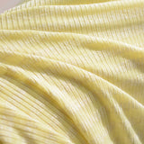 Polyester Viscose Rib Knit Fabric, 130 gsm, 165 cm — Beige — photo 3