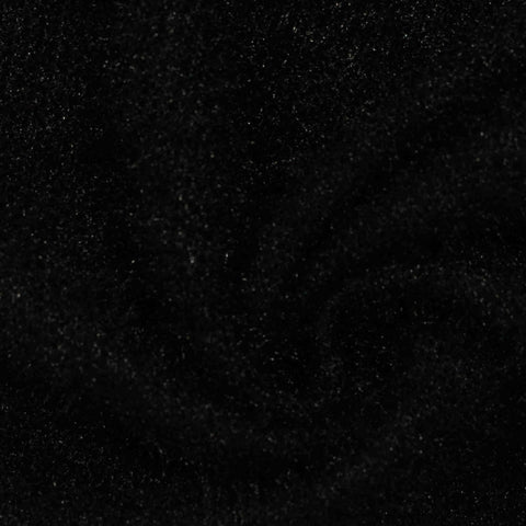 100% Polyester Rib Knit Fabric, 380 gsm, 150 cm — Black