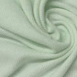 Polyester Stretch Rib Knit Fabric, 240 gsm, 127 cm — Green — photo 3