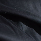 Cotton Stretch Sateen Fabric, 160 gsm, 147 cm — Black — photo 3