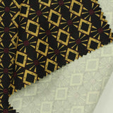 Yellow Diamonds Sateen, Cotton — photo 3