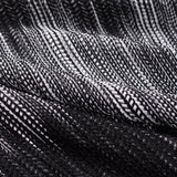 Black Vertical-Chevron Knit, Nylon-Spandex — photo 3