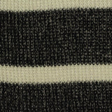 Black Diagonal-Stripe Rib Knit, Poly-Metallic — photo 3
