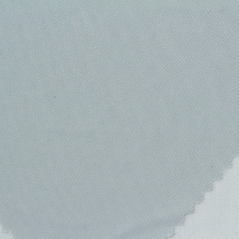 100% Polyester Rib Knit Fabric, 90 gsm, 160 cm — Blue