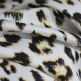 Dark Brown Bold-Leopard Sateen, Cotton — photo 3