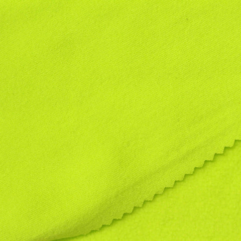 100% Polyester Fleece Fabric, 160 gsm, 153 cm — Green, ref EF-273421