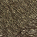 Brown Marl Chunky Knit, Viscose-Poly — photo 3