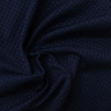 Dark Blue Diamond Jacquard, Polyester — photo 3
