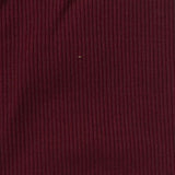 Cotton Polyester Stretch Rib Knit Fabric, 320 gsm, 145 cm — Red — photo 3