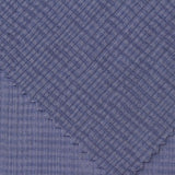 Blue Grid Rib Knit, Polyester — photo 3