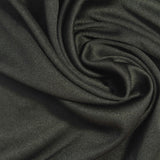 Dark Green Marl Jersey Knit, Polyester — photo 3