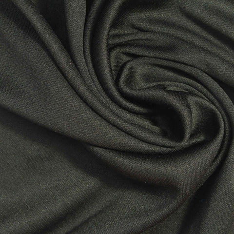 Dark Green Marl Jersey Knit, Polyester, 91 gsm