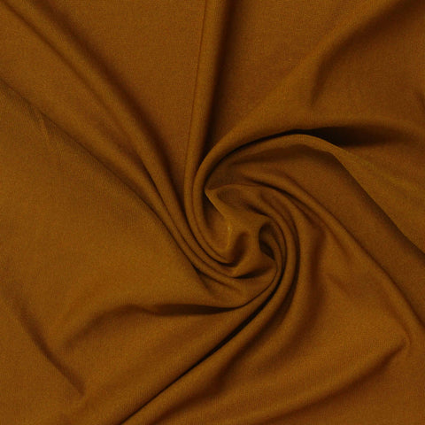 100% Polyester Knit Fabric, 90 gsm, 165 cm — Brown
