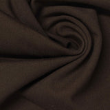 Brushed Polyester Stretch Sateen Fabric, 179 gsm, 160 cm — Brown — photo 3