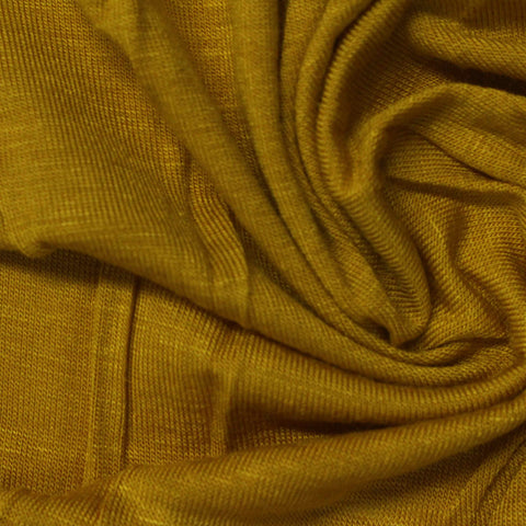 Viscose Stretch Jersey Knit Fabric, 143 gsm, 170 cm — Khaki