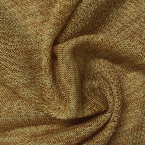 Tan Marl Chunky Knit, Polyester