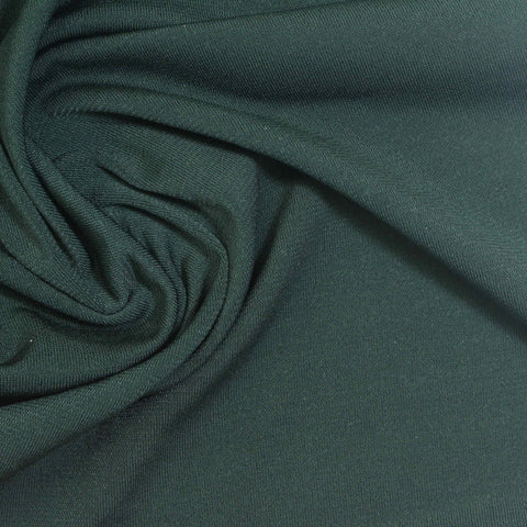 Polyester Stretch ITY Knit Fabric, 200 gsm, 160 cm — Green