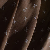 100% Viscose Woven Fabric, 75 gsm, 140 cm — Brown — photo 3