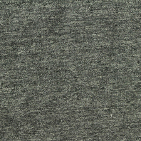 Heather Grey Marl French Terry, Poly-Cotton, 230 gsm