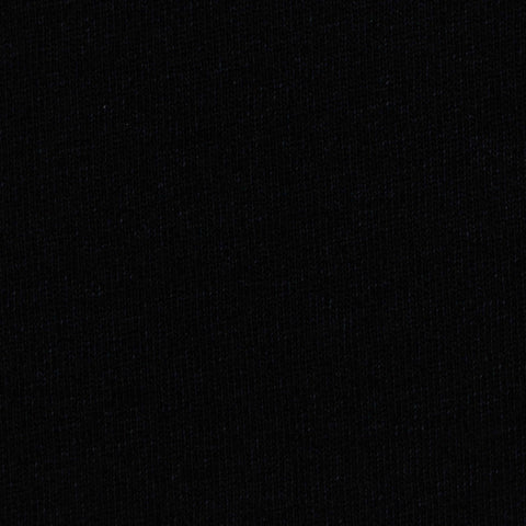 100% Cotton Jersey Knit Fabric, 200 gsm, 170 cm — Black