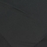 Polyester Stretch Sateen Fabric, 210 gsm, 152 cm — Black — photo 3
