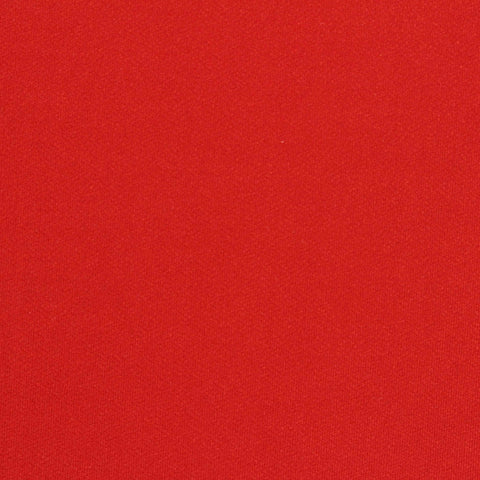Polyester Stretch Linen-Look Fabric, 230 gsm, 160 cm — Red