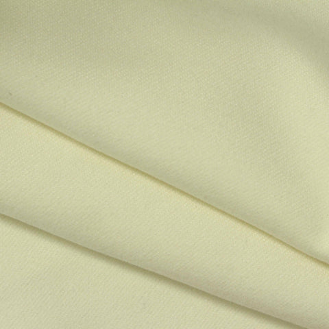 Off-White Wool-Look Coating, Polyester