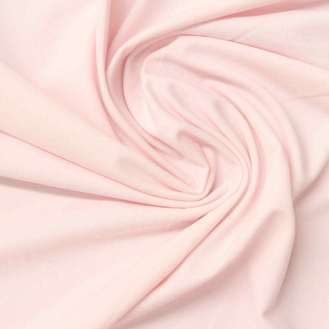 Nylon Stretch Jersey Knit Fabric, 130 gsm, 140 cm — Pink