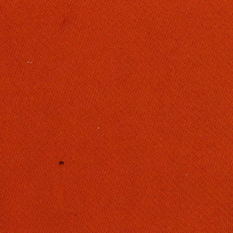Polyester Cotton Stretch Interlock Knit Fabric, 310 gsm, 165 cm — Orange