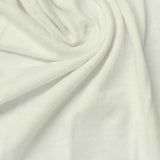 Viscose Stretch Jersey Knit Fabric, 180 gsm, 175 cm — White — photo 3