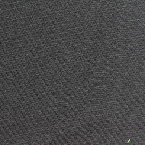 Charcoal Rib Knit, Cotton-Poly