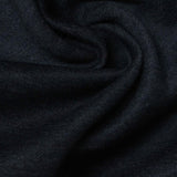 Dark Blue Marl Scuba Knit, Polyester — photo 3