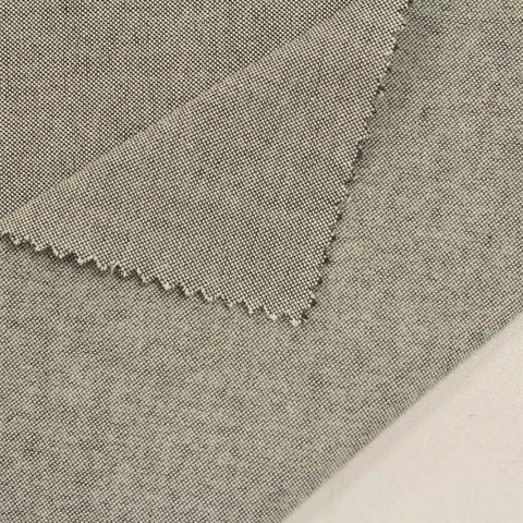 Dark Grey Fine-Marl Oxford, Cotton