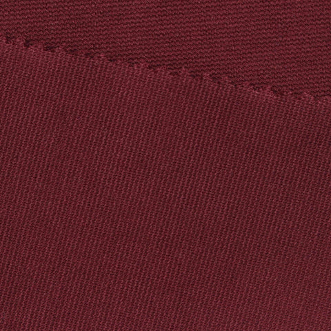 Cotton Stretch Ponte Knit Fabric, 440 gsm, 165 cm — Red