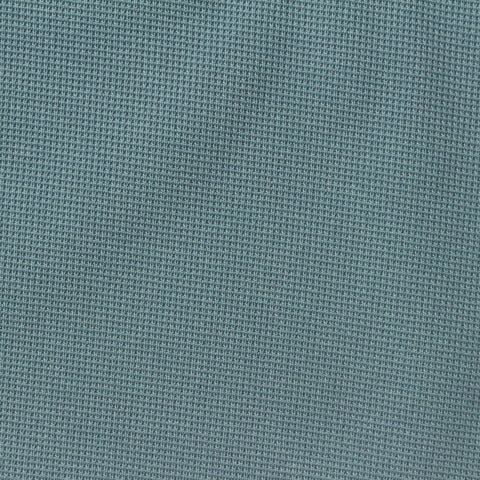 Brushed Polyester Stretch Waffle Knit Fabric, 300 gsm, 160 cm — Blue