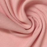 Cotton Polyester Stretch Knit Fabric, 380 gsm, 128 cm — Pink — photo 3