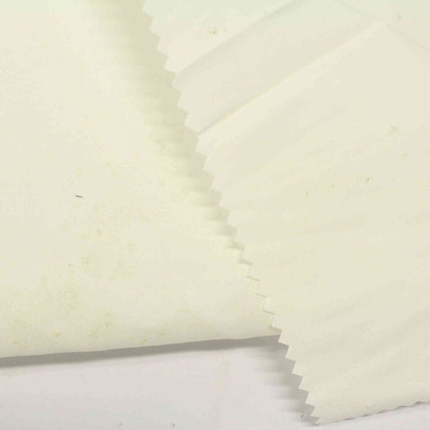 100% Viscose Poplin Fabric, 132 gsm, 135 cm — White