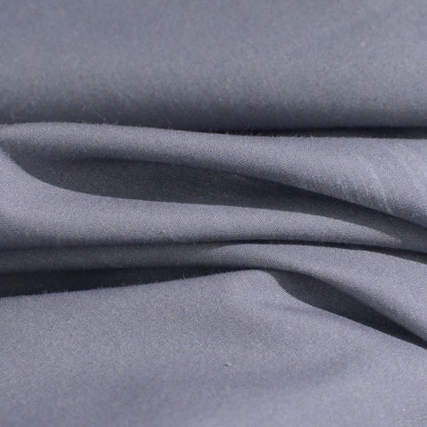 Polyester Cotton Poplin Fabric, 135 gsm, 147 cm — Blue