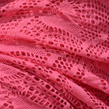 Pink Heart Jacquard, Polyester — photo 3