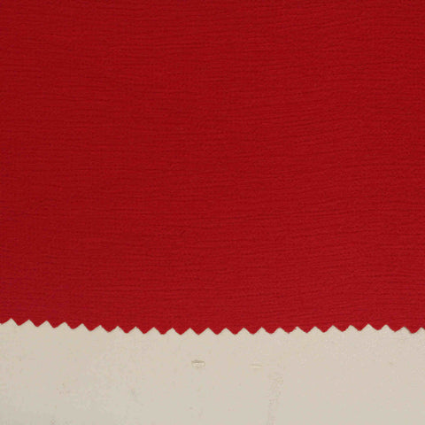 Polyester Stretch Woven Fabric, 145 gsm, 148 cm — Red