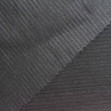 Polyester Viscose Stretch Knit Fabric, 330 gsm, 160 cm — Black — photo 3