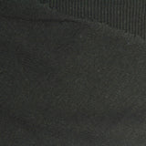 100% Cotton Rib Knit Fabric, 140 gsm, 112 cm — Black — photo 3
