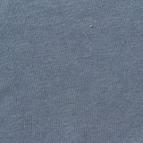 Blue-Grey Heathered-Marl Jersey Knit, Cotton-Poly — photo 3