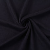 Viscose Stretch Jersey Knit Fabric, 180 gsm, 165 cm — Black — photo 3