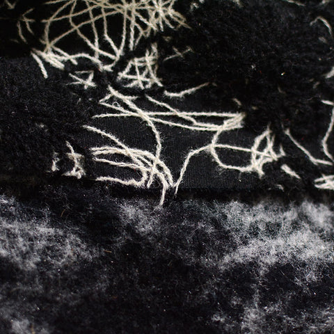 Black Lines Poplin, 206 gsm
