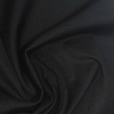 Nylon Stretch Interlock Knit Fabric, 250 gsm, 160 cm — Black — photo 3