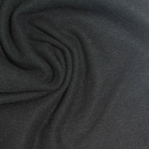 Polyester Tencel Lyocell Stretch Rib Knit Fabric, 260 gsm, 175 cm — Grey, ref EF-266624