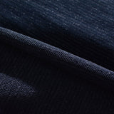 Navy Marl French Terry, Poly-Viscose — photo 3