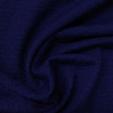 Dark Blue Tone-on-Tone Jacquard, Polyester — photo 3